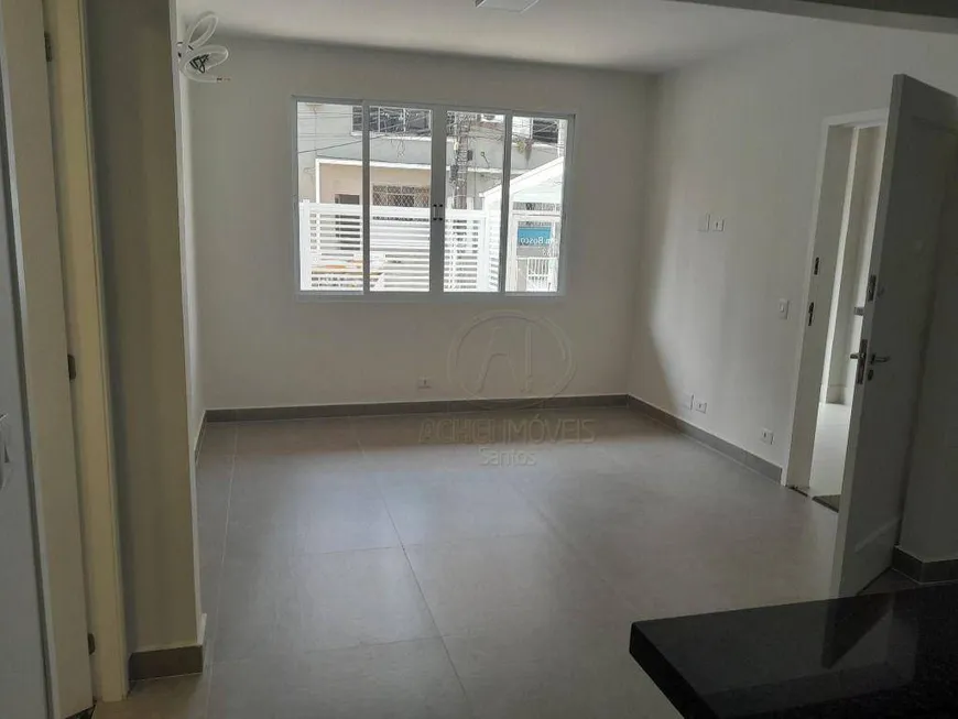 Foto 1 de Apartamento com 2 Quartos à venda, 59m² em Boqueirão, Santos