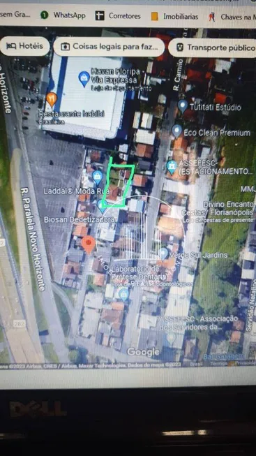 Foto 1 de Lote/Terreno à venda, 516m² em Capoeiras, Florianópolis