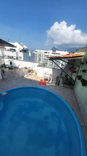 Foto 1 de Cobertura com 3 Quartos à venda, 155m² em Jacarepaguá, Rio de Janeiro