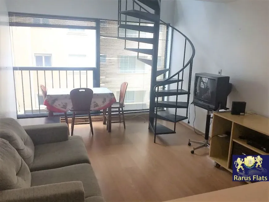 Foto 1 de Flat com 1 Quarto para alugar, 56m² em Bela Vista, São Paulo