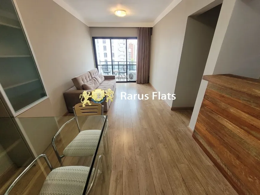 Foto 1 de Flat com 1 Quarto para alugar, 45m² em Jardins, São Paulo