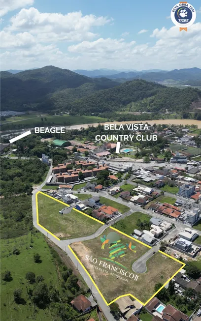 Foto 1 de Lote/Terreno à venda, 360m² em Bela Vista, Gaspar