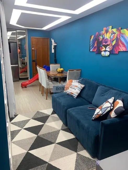 Foto 1 de Apartamento com 2 Quartos à venda, 53m² em Santa Maria, Santo André