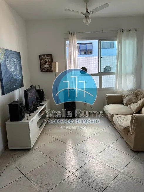 Foto 1 de Apartamento com 1 Quarto à venda, 45m² em Ponta da Praia, Santos