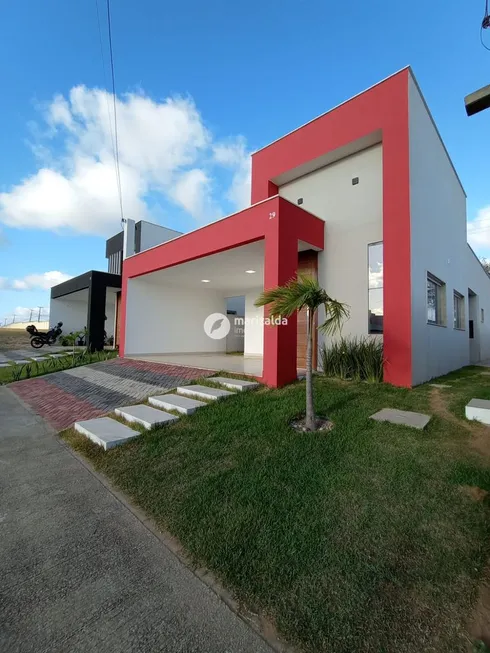 Foto 1 de Casa de Condomínio com 3 Quartos à venda, 120m² em Cajupiranga, Parnamirim