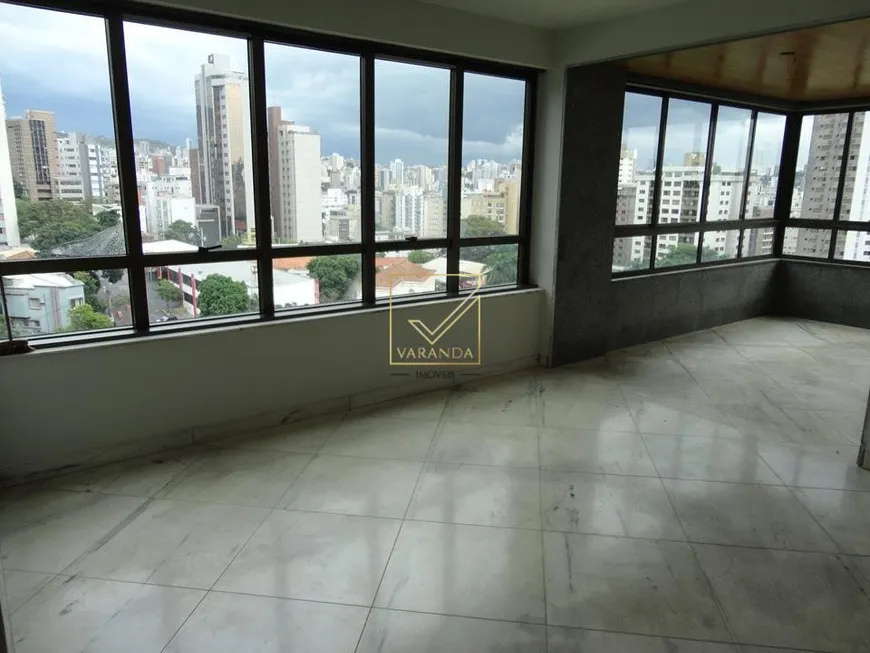 Foto 1 de Apartamento com 4 Quartos para alugar, 170m² em Funcionários, Belo Horizonte