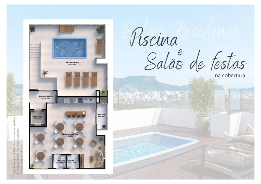 Foto 1 de Apartamento com 2 Quartos à venda, 58m² em Nova Palhoça, Palhoça