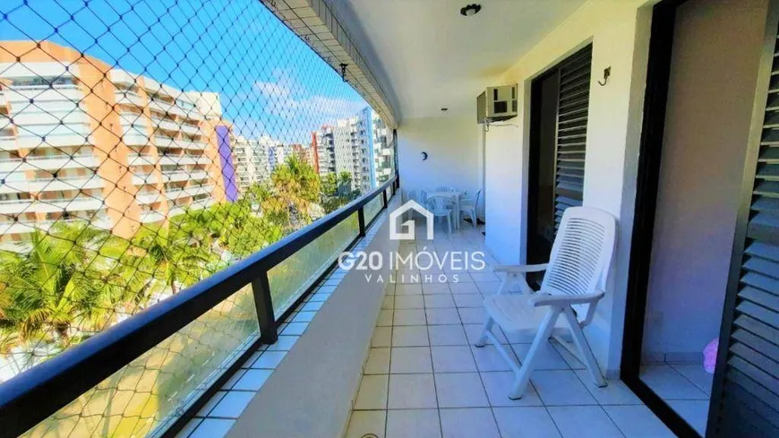 Foto 1 de Apartamento com 3 Quartos para alugar, 90m² em São Lourenço, Bertioga