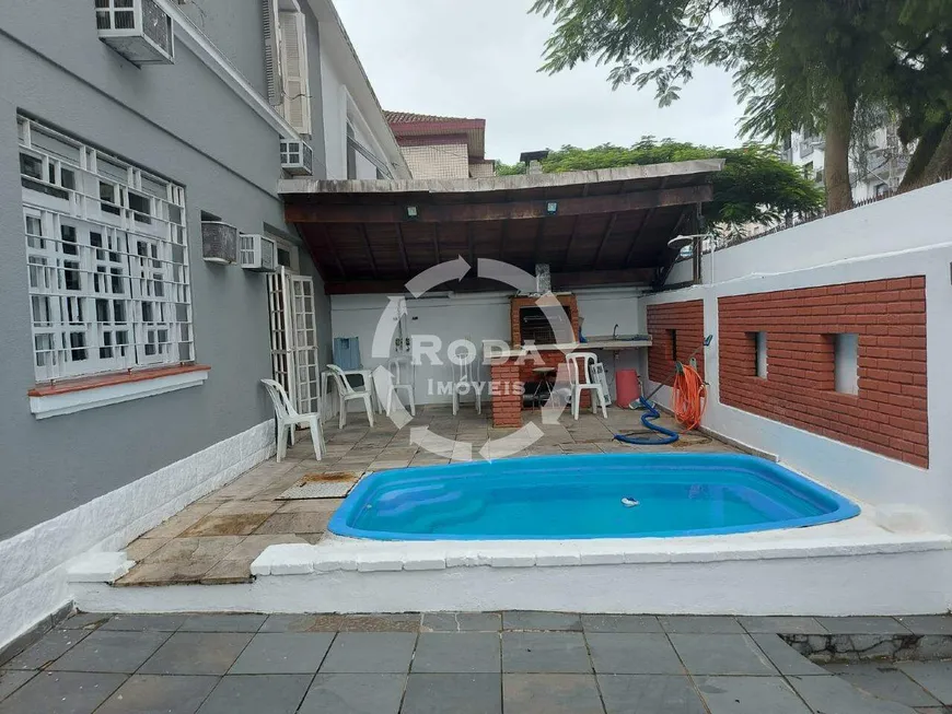 Foto 1 de com 3 Quartos para alugar, 175m² em Boqueirão, Santos