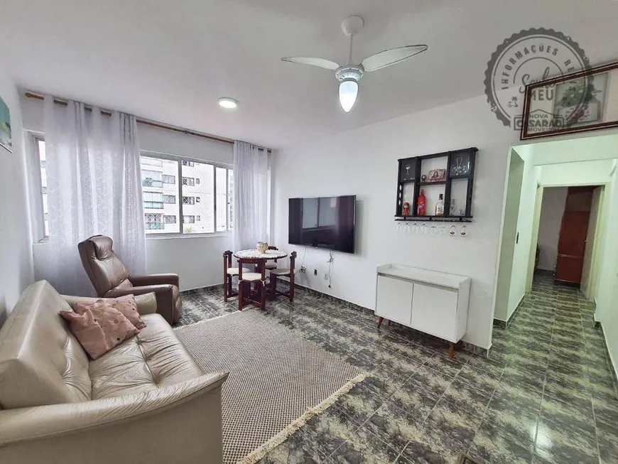 Foto 1 de Apartamento com 1 Quarto para alugar, 49m² em Canto do Forte, Praia Grande