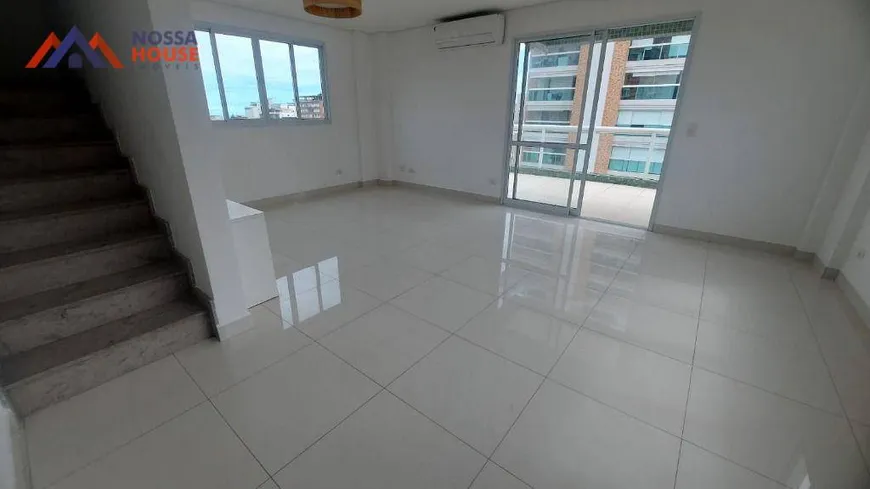 Foto 1 de Apartamento com 3 Quartos para alugar, 124m² em Boqueirão, Santos