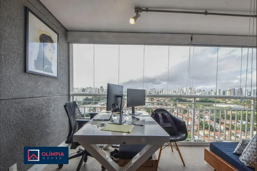 Foto 1 de Apartamento com 1 Quarto à venda, 45m² em Brooklin, São Paulo