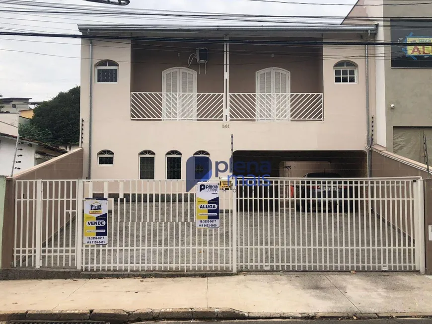 Foto 1 de Casa com 4 Quartos para venda ou aluguel, 299m² em Vila Paraíso, Campinas