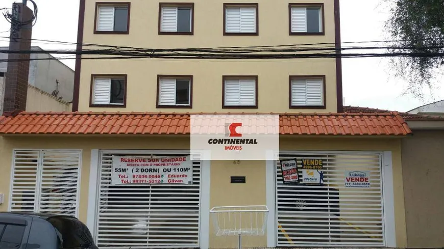 Foto 1 de Cobertura com 3 Quartos à venda, 110m² em Baeta Neves, São Bernardo do Campo