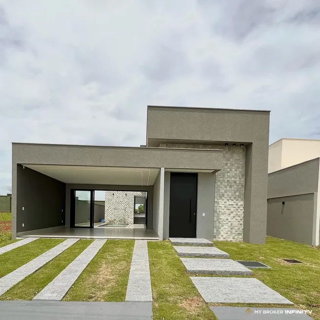 Foto 1 de Casa de Condomínio com 3 Quartos à venda, 167m² em Terras Alpha Residencial 2, Senador Canedo