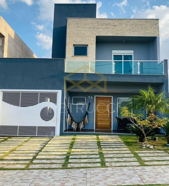 Foto 1 de Casa de Condomínio com 4 Quartos à venda, 205m² em Residencial Real Parque Sumaré, Sumaré