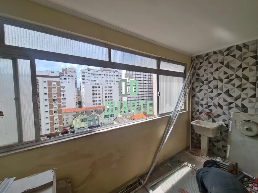 Foto 1 de Apartamento com 3 Quartos para alugar, 120m² em Pompeia, Santos
