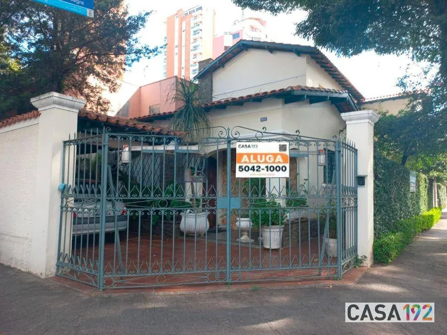 Foto 1 de Casa com 2 Quartos para alugar, 277m² em Campo Belo, São Paulo