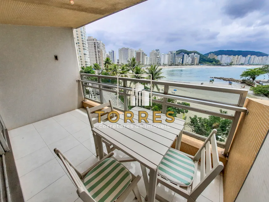 Foto 1 de Apartamento com 4 Quartos à venda, 140m² em Jardim Astúrias, Guarujá