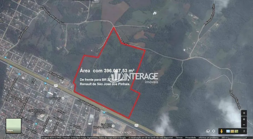 Foto 1 de Lote/Terreno à venda, 396800m² em Borda do Campo, São José dos Pinhais