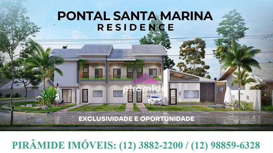 Foto 1 de Casa de Condomínio com 3 Quartos à venda, 110m² em Pontal de Santa Marina, Caraguatatuba