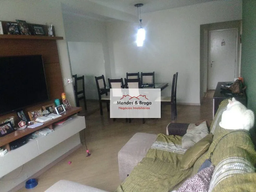 Foto 1 de Apartamento com 3 Quartos à venda, 78m² em Macedo, Guarulhos