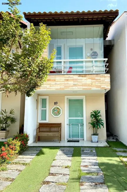 Foto 1 de Casa de Condomínio com 3 Quartos à venda, 92m² em Lagoa Redonda, Fortaleza