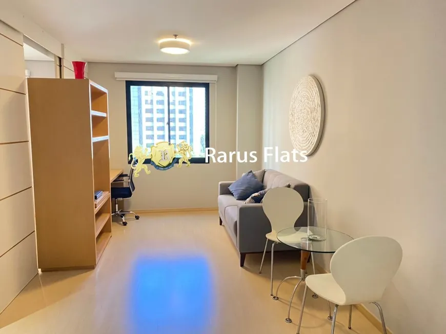 Foto 1 de Flat com 1 Quarto para alugar, 38m² em Indianópolis, São Paulo