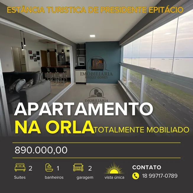 Foto 1 de Apartamento com 2 Quartos à venda, 81m² em , Presidente Epitácio