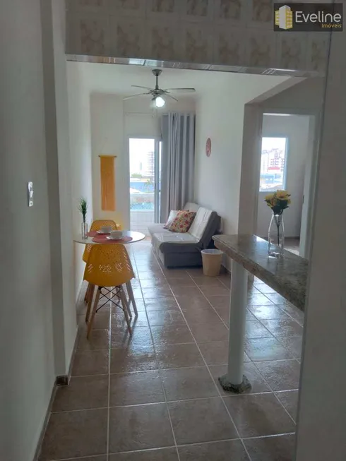 Foto 1 de Apartamento com 1 Quarto à venda, 42m² em Mirim, Praia Grande