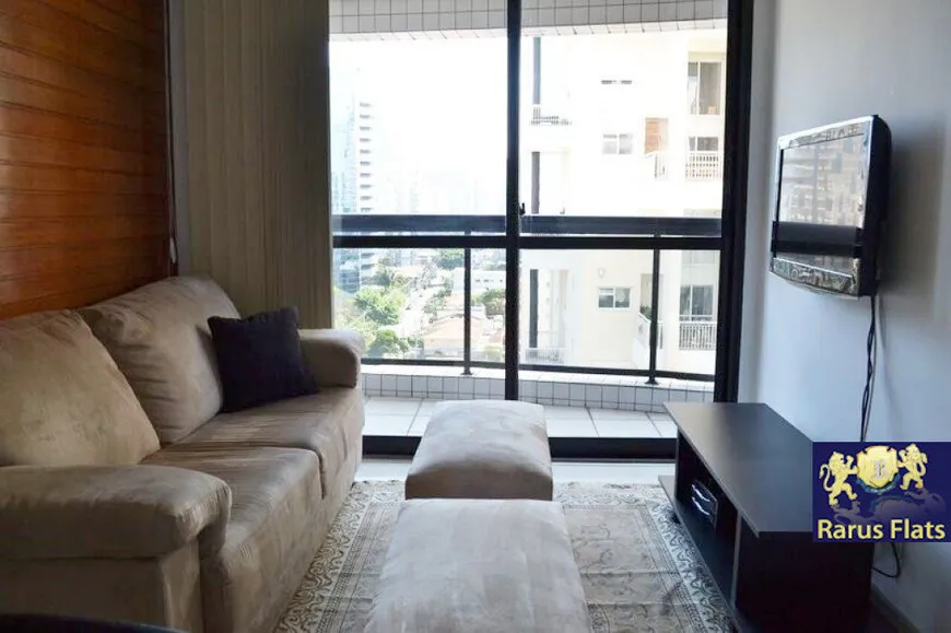Foto 1 de Flat com 1 Quarto para alugar, 41m² em Vila Nova Conceição, São Paulo