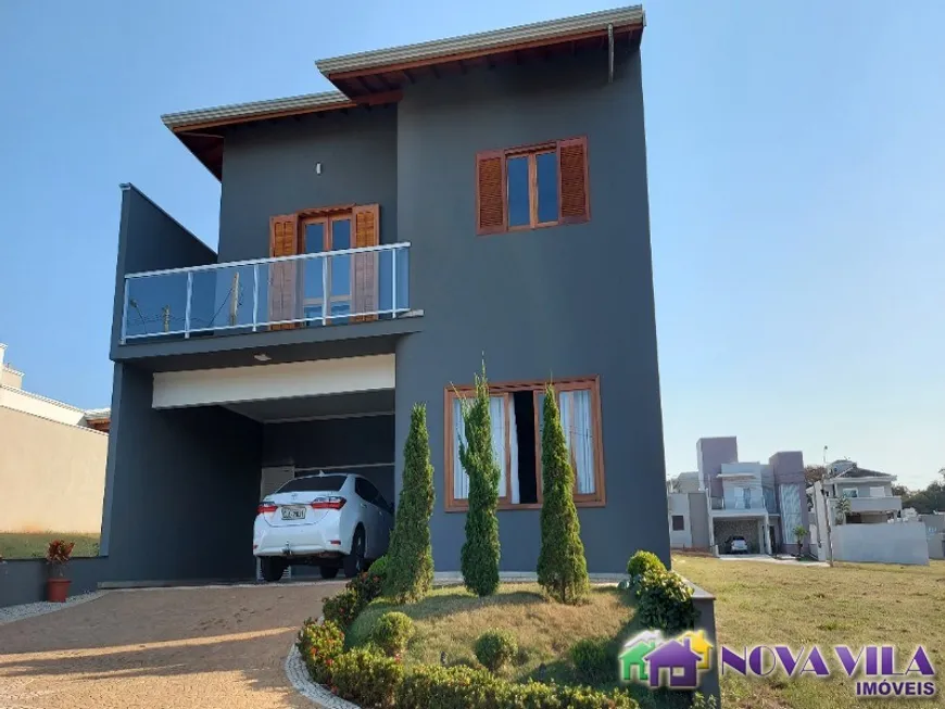 Foto 1 de Casa de Condomínio com 3 Quartos à venda, 250m² em Vila Jorge Zambon, Jaguariúna