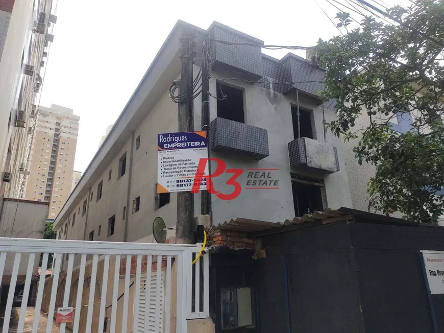 Foto 1 de Casa de Condomínio com 2 Quartos à venda, 88m² em Ponta da Praia, Santos