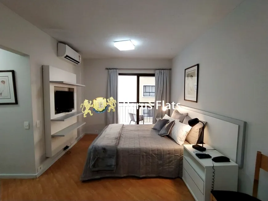 Foto 1 de Flat com 1 Quarto para alugar, 32m² em Jardins, São Paulo