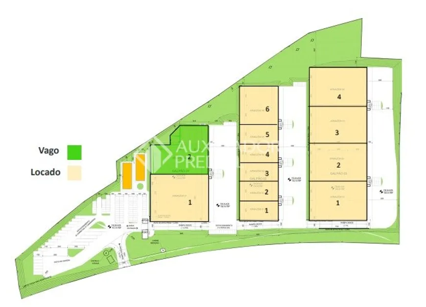 Foto 1 de Galpão/Depósito/Armazém para alugar, 3298m² em Medeiros, Jundiaí