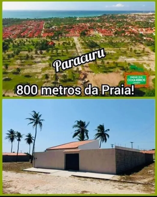 Foto 1 de Lote/Terreno à venda, 150m² em , Paracuru