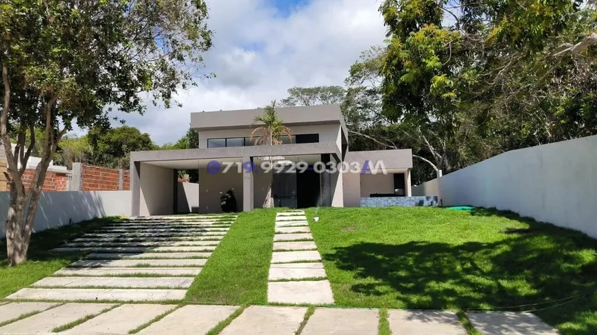 Foto 1 de Casa de Condomínio com 4 Quartos à venda, 230m² em Monte Gordo, Camaçari
