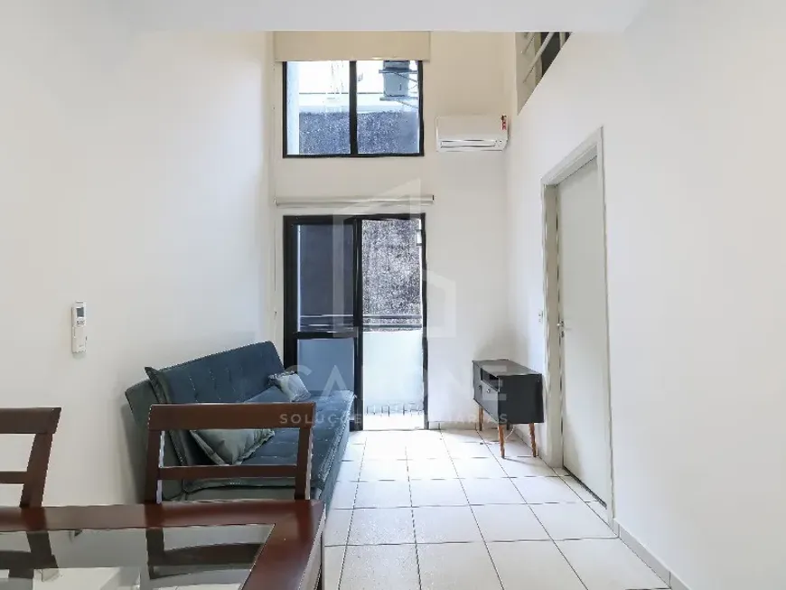 Foto 1 de Apartamento com 1 Quarto para alugar, 49m² em Pinheiros, São Paulo