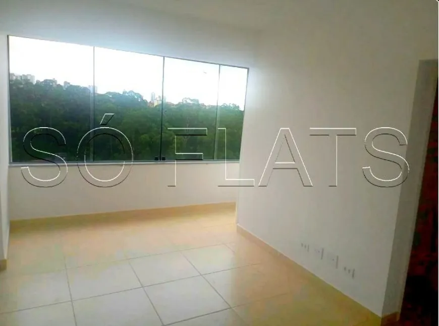 Foto 1 de Flat com 1 Quarto para alugar, 34m² em Morumbi, São Paulo