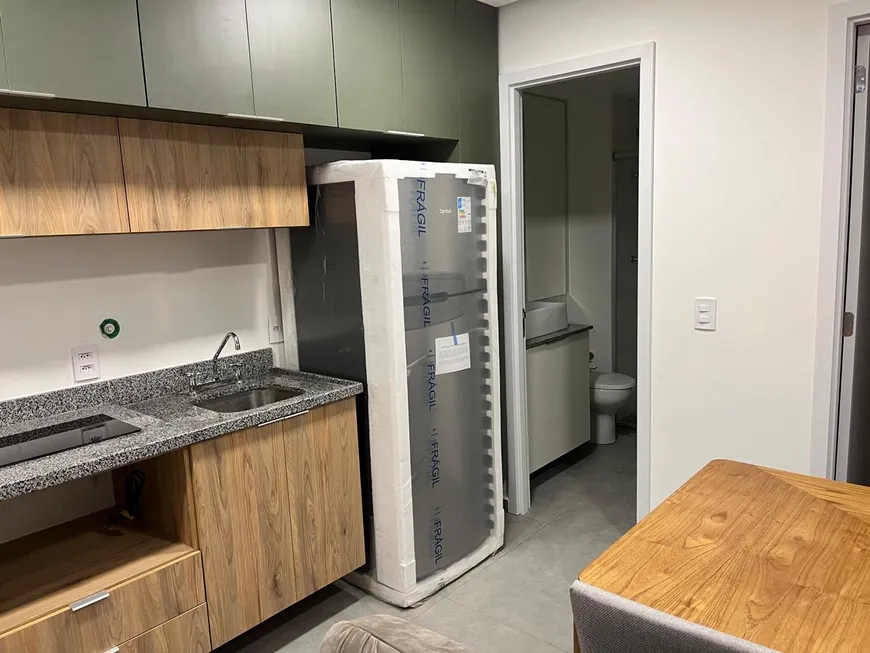 Foto 1 de Apartamento com 1 Quarto para alugar, 37m² em Brooklin, São Paulo