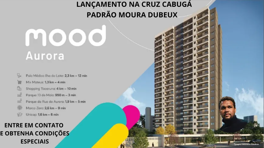 Foto 1 de Apartamento com 2 Quartos à venda, 80m² em Santo Amaro, Recife