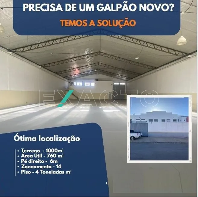 Foto 1 de Galpão/Depósito/Armazém para alugar, 760m² em Chácaras Campos dos Amarais, Campinas