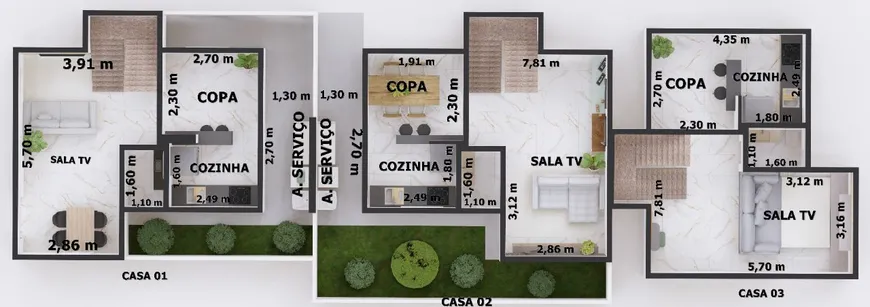 Foto 1 de Casa com 3 Quartos à venda, 174m² em Etelvina Carneiro, Belo Horizonte