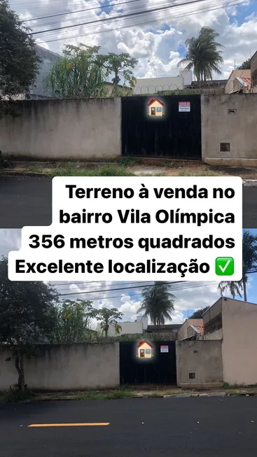 Foto 1 de Lote/Terreno à venda, 356m² em Vila Olímpica, Uberaba