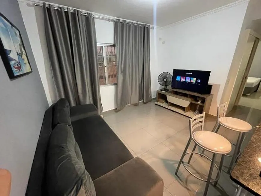 Foto 1 de Apartamento com 2 Quartos à venda, 42m² em Vila Guilhermina, Praia Grande