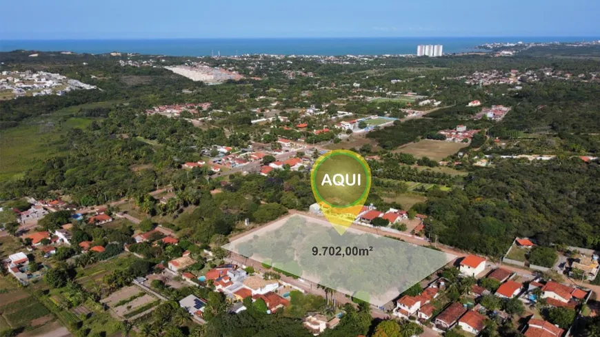 Foto 1 de Lote/Terreno à venda, 9702m² em Povoado de Pium, Nísia Floresta