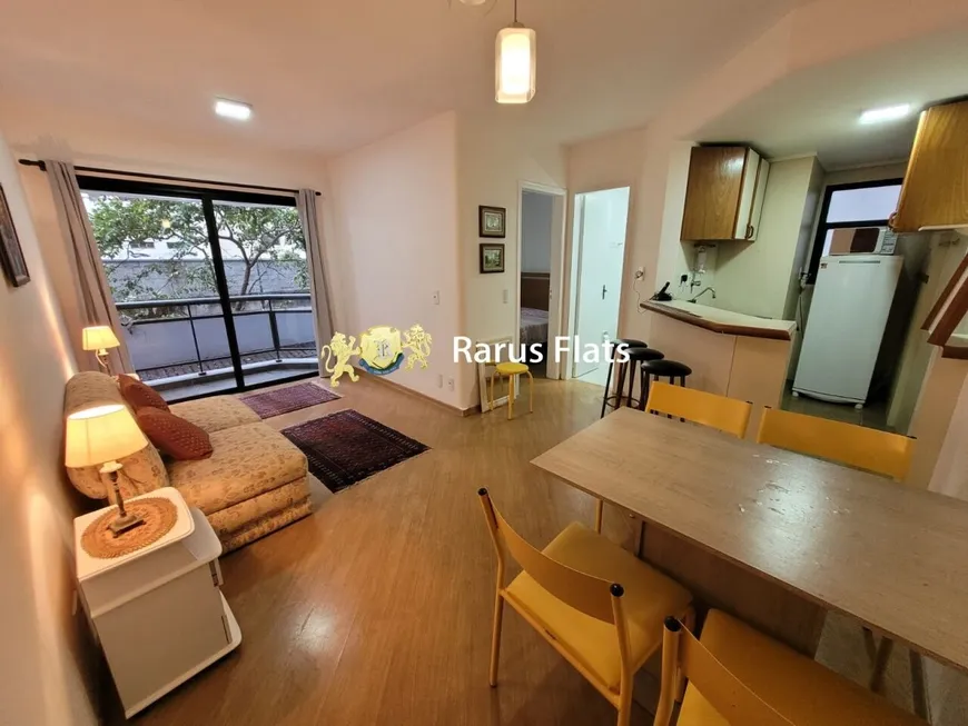 Foto 1 de Flat com 1 Quarto para alugar, 43m² em Vila Nova Conceição, São Paulo