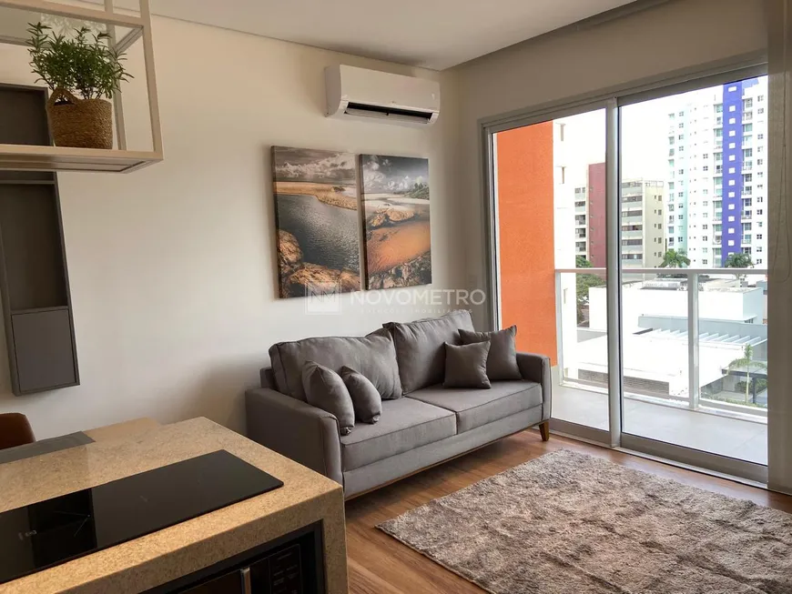 Foto 1 de Apartamento com 1 Quarto para alugar, 38m² em Cambuí, Campinas