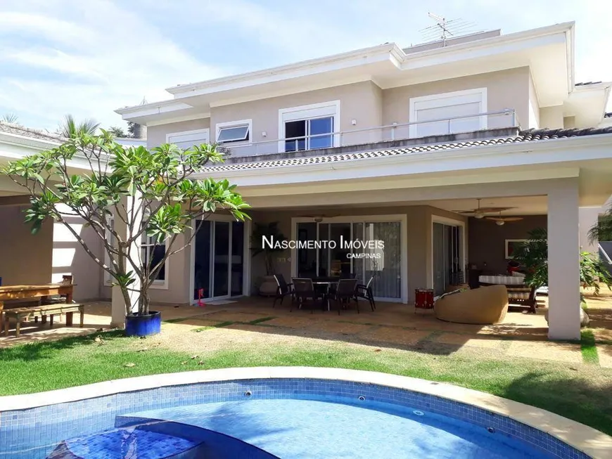 Foto 1 de Casa de Condomínio com 5 Quartos à venda, 560m² em Barão Geraldo, Campinas