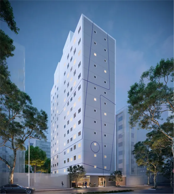 Foto 1 de Apartamento com 2 Quartos à venda, 32m² em Vila Buarque, São Paulo